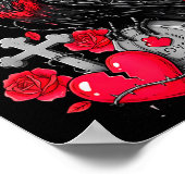 Poster Funny Black Bird F-caw-f Anti Valentines Day Singl (Coin)