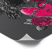 Poster Funny Black Bird F-caw-f Anti Valentines Day Singl (Coin)