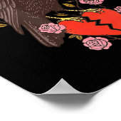 Poster Funny Black Bird F-caw-f Anti Valentines Day Singl (Coin)