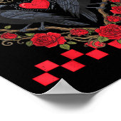 Poster Funny Black Bird F-caw-f Anti Valentines Day Singl (Coin)