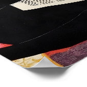 Poster Funny Black cat Reading Newspaper (Coin)