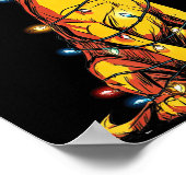 Poster Funny Bloodhound Christmas Graphics Dog Lights Lov (Coin)