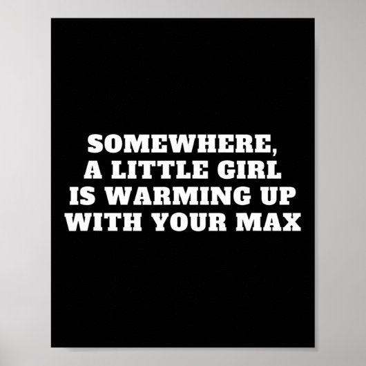 Poster Funny Bodybuilding Dit Poids Quote (Devant)