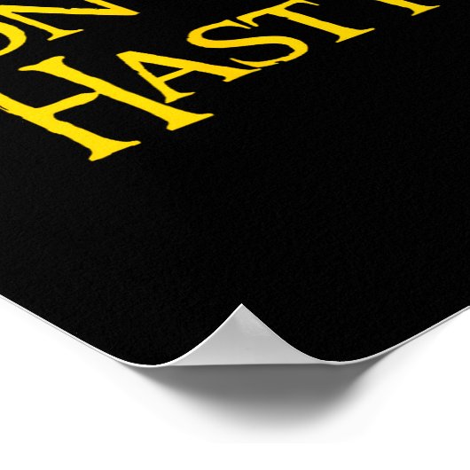 Poster Funny Book - Don't Be Hasty  (Coin)