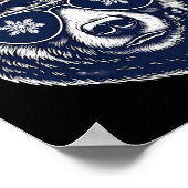 Poster Funny Bruh - Noël (Coin)