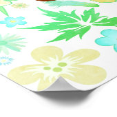 Poster Funny Bunny biting an Easter Egg (Coin)