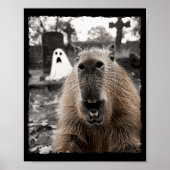 Poster Funny Capybara Halloween Costume (Devant)