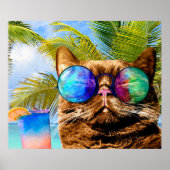 Poster Funny Cat (Devant)