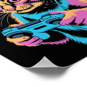 Poster Funny Cat Gaming Video Gamer Cat  (Coin)
