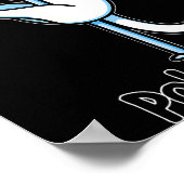 Poster Funny Cat Le Dancing Or Is It A Lecat Wordplay Jok (Coin)