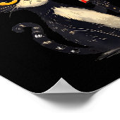 Poster Funny Cat Meme I Require Snacks Design Men Women (Coin)