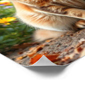 Poster Funny Cats in Preppy Summer Attire and Hats (Coin)