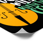 Poster Funny Cello Player Dont Mess With The Cellist  (Coin)