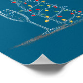 Poster Funny Champagne Christmas Graphics Lights Lover Dr (Coin)