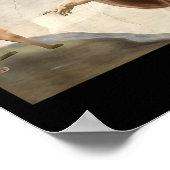 Poster Funny Chat Dieu Création D'Adam Mème Jésus (Coin)