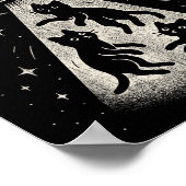 Poster Funny Chat Ufo Cute Kitty Espace Alien Aes (Coin)