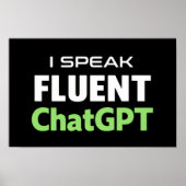 Poster Funny ChatGPT (Devant)