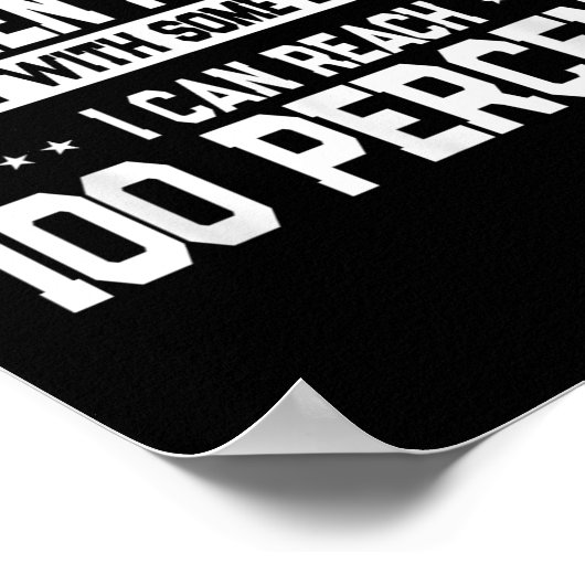 Poster Funny Chicken Nugget Lover Quote New Years Resolut (Coin)