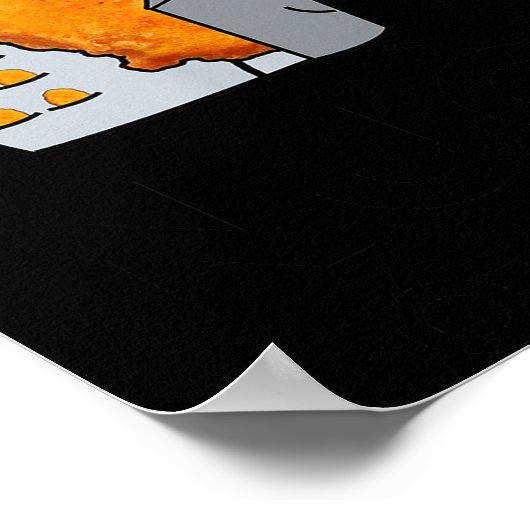 Poster Funny Chicken Nuggets - Nugs Not Drugs (Coin)