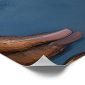 Poster Funny Chicken Reading Cluck Off Have a Steak Book (Coin)