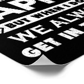 Poster Funny Child And Pappy Gif Uni Kids Black I Don't A (Coin)