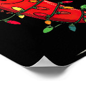 Poster Funny Chili Pepper Christmas Graphics Lights Lover (Coin)