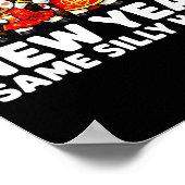 Poster Funny Chinese Lunar New Year Same Silly Horse Dabb (Coin)