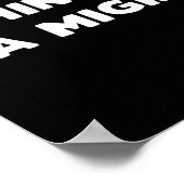 Poster Funny Chinga La Migra La patrouille frontalière me (Coin)