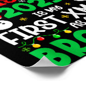 Poster Funny Christmas 2025 Is My First Xmas As A Brother (Coin)