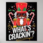 Poster Funny Christmas African American Nutcracker Men Wo (Devant)