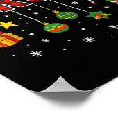 Poster Funny Christmas Bruh Plaid Teens Boys Kids Xmas Pa (Coin)