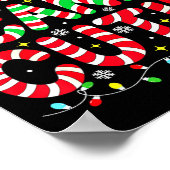 Poster Funny Christmas Candy Cane Lover Crew Xmas Candy C (Coin)