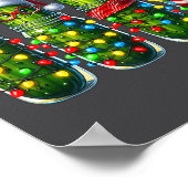 Poster Funny Christmas Ckles Holiday Lights  (Coin)