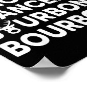 Poster Funny Christmas Dasher Dancer Prancer & Bourbo (Coin)