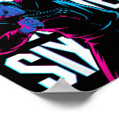 Poster Funny Christmas Gamer Dabbing Xmas Dab Six Seven 6 (Coin)