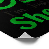 Poster Funny Christmas I'm Not An Elf I'm Just Short Xmas (Coin)