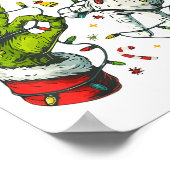 Poster Funny Christmas Lights 6 7 Meme Six Seven Matching (Coin)