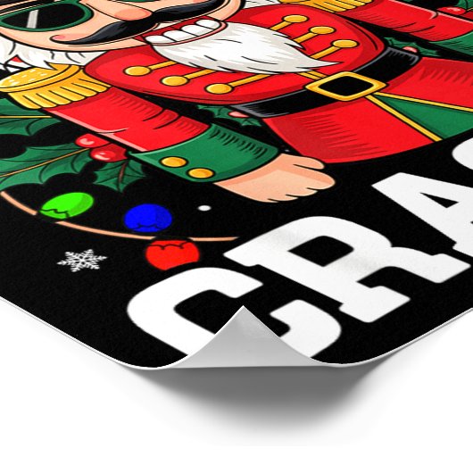 Poster Funny Christmas Nutcracker Men Kids N Boys Whats C (Coin)