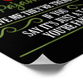 Poster Funny Christmas Pajamas Donald Trump Gag Joke Pjs  (Coin)