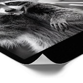 Poster Funny Christmas Raccoon Shirt Raccoon Selfie With  (Coin)