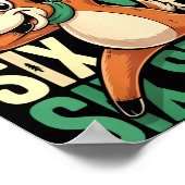 Poster Funny Christmas Reindeer Dabbing Xmas Dab Six Seve (Coin)