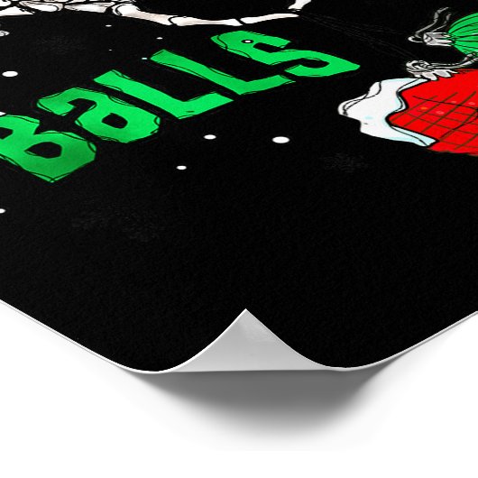 Poster Funny Christmas Skeleton Jingle Funny Xmas Matchin (Coin)