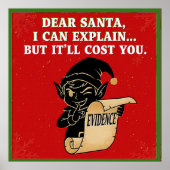 Poster funny christmas slogan  design (Devant)