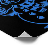 Poster Funny Christmas Snowman Keep It Frosty (Coin)