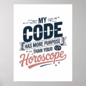 Poster Funny Coding Quote AI Programmer Design (Devant)