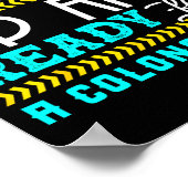 Poster Funny Colonoscopy Joke Medical Humor Checkup  (Coin)