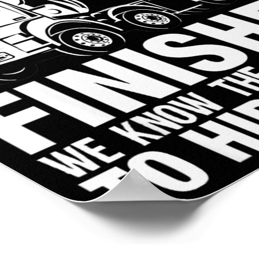 Poster Funny Concrete Finisher Hide A Body Joke Mixer Tru (Coin)