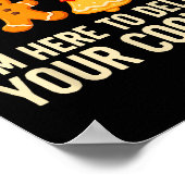 Poster Funny Cookies Christmas Gingerbread Tech Suprt Men (Coin)