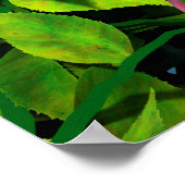 Poster Funny Crocodile Drinking Champagne (Coin)