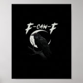 Poster Funny Crow Essential Creative Casual (Devant)